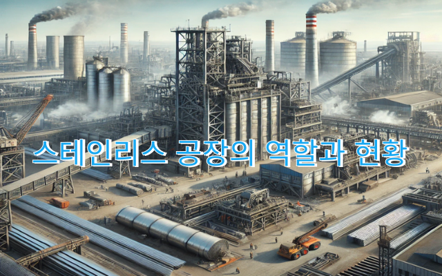 스테인리스 공장의 역할과 현황 2 스테인리스