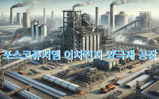 포스코퓨처엠 이차전지 양극재 공장 2 양극재