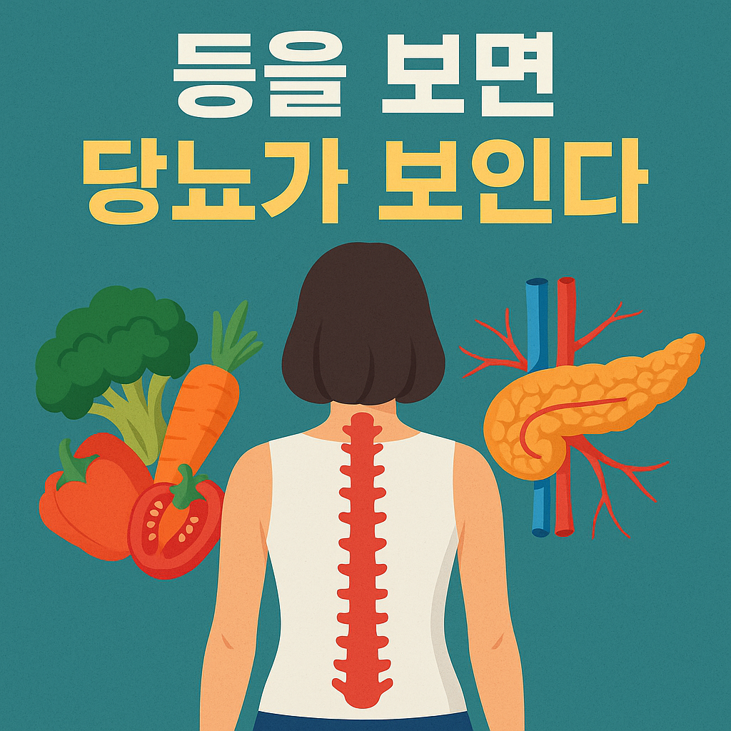 등을 보면 당뇨가 보인다? 혈당 관리의 핵심은 '척추'! 5 등 당뇨