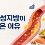 중성지방 수치가 높은 이유와 확인해야 할 원인 3 중성지방 수치가 높은 이유를 설명하는 건강검진 결과와 생활습관 이미지